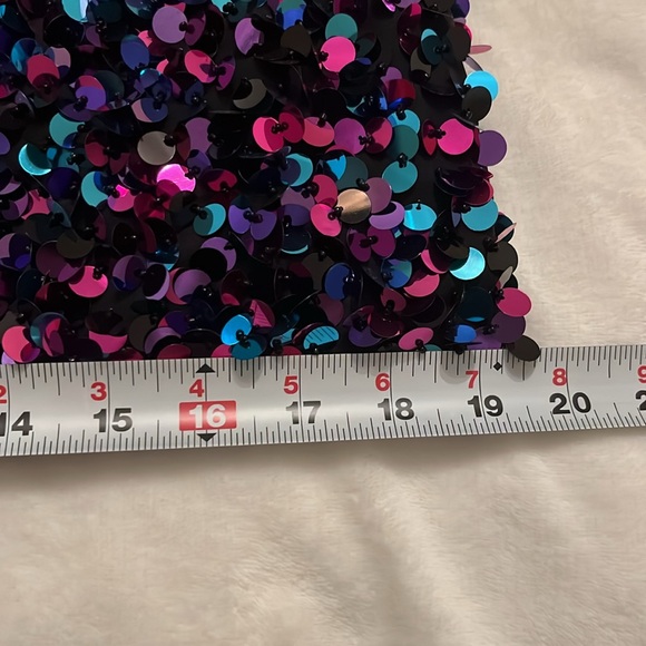 Betsey Johnson Silk Sequined and Beaded Dress 0 - Picture 15 of 16